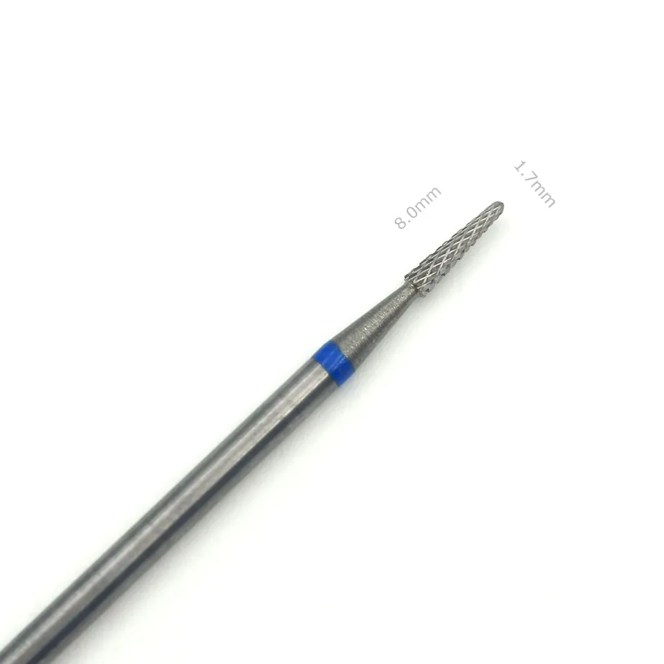 HYTOOS Копье из карбида вольфрама сверло для ногтей 3/32 дюйма вращающиеся заусенцы