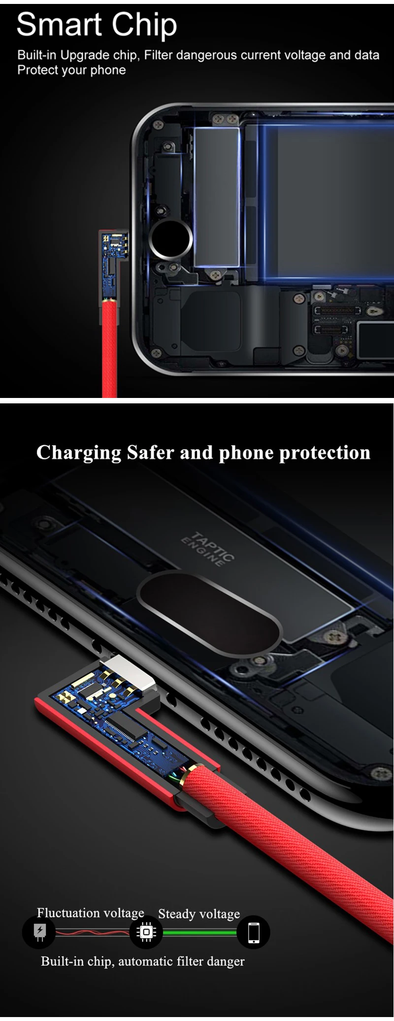 Micro USB кабель мобильного телефона универсальный 2.0A Быстрая зарядка мобильного телефона линии локтя дизайн мобильного телефона Дата-кабель для зарядки передачи