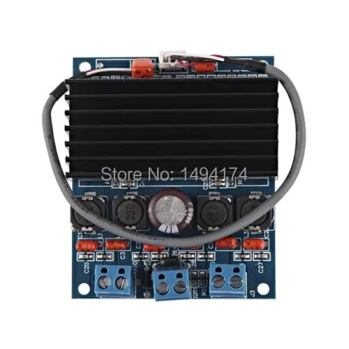 WQScosea Q8S-85 50 Вт * 2/8 Ом TDA7492 Плата усилителя класса D высокомощная + звуковой кабель