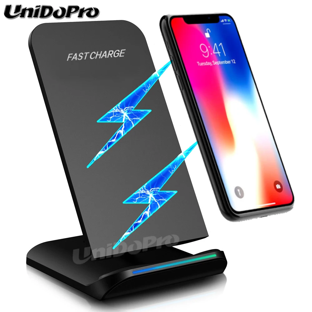 Беспроводное зарядное устройство Qi для Samsung Galaxy S10 S10e + S9 S8 Note 10 9 8 оригинальное
