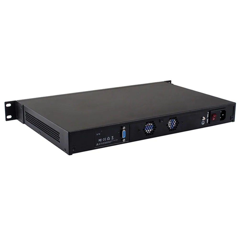 Причастником 1U брандмауэр устройство сетевой сервер R11 i5 2520M 6 LAN 4G ram 64G SSD маршрутизатор Поддержка ОС