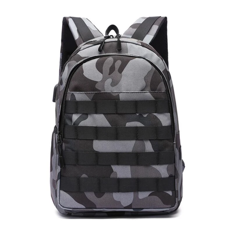 PUBG рюкзак мужская сумка Mochila Pubg Battlefield infants пакет камуфляж путешествия холст USB Jack Многофункциональный рюкзак
