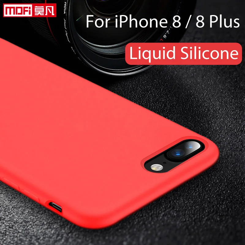 Закаленное стекло для Apple iPhone 5, 5S, 6, 6 S plus, 7, 8 Mofi, анти-синее, тонкое, 2.5D, 9 H, Полное стекло, Защита экрана для iPhone 7, стекло