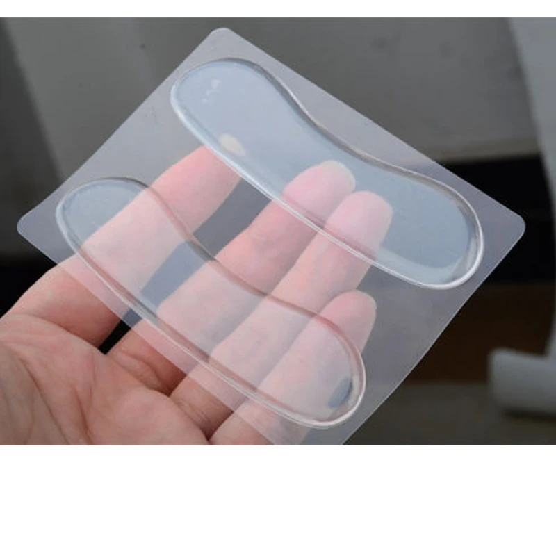 4 pair Women's Silicone Gel Heel Cushion protector Foot feet Care Shoe Insert Pad Insole Female Protector for foot | Обувь