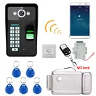 Видеодомофон MOUNTAINONE, 720P, Wi-Fi, RFID, сканер отпечатков пальцев