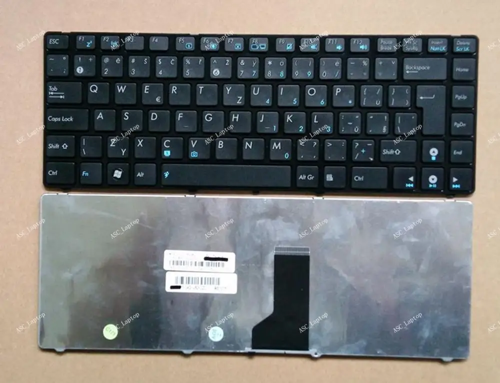 

New Czech Slovakian Keyboard for ASUS U35JC U40SD U41JF U41SV U45JC UL80A UL80AG UL30A UL30AT UL30J UL30JT UL30V UL30VT UL80 K42