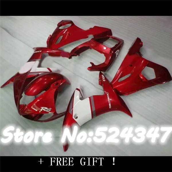 B s Santander для R 6 YZF-R6 03 05 YZF600 04 2004 красный белый YZF R6 4J241 YZFR6 YZF-600 03-05 2003 2005 обтекатель |
