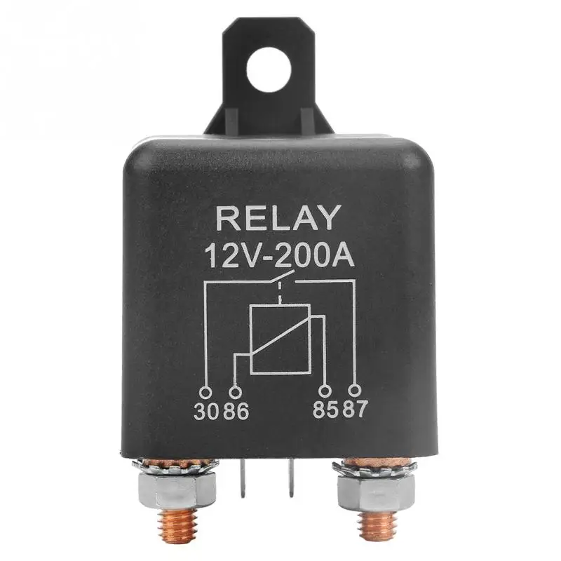 WM686 12V 4 контактный пусковое реле сверхмощный автомобильный ONOFF RL180 200A|Реле| |