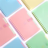 creative smile diary notebook candy color coil korean stationery thickened large notepad student gifts school office supplies