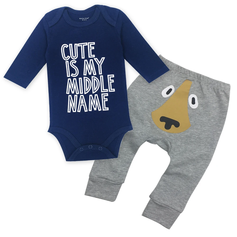 Детский комбинезон 2 шт./1 лот комплекты одежды для девочек маленьких мальчиков и