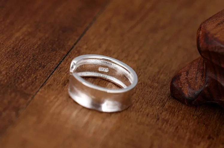 Женское Винтажное кольцо в стиле панк большие кольца из стерлингового серебра 925