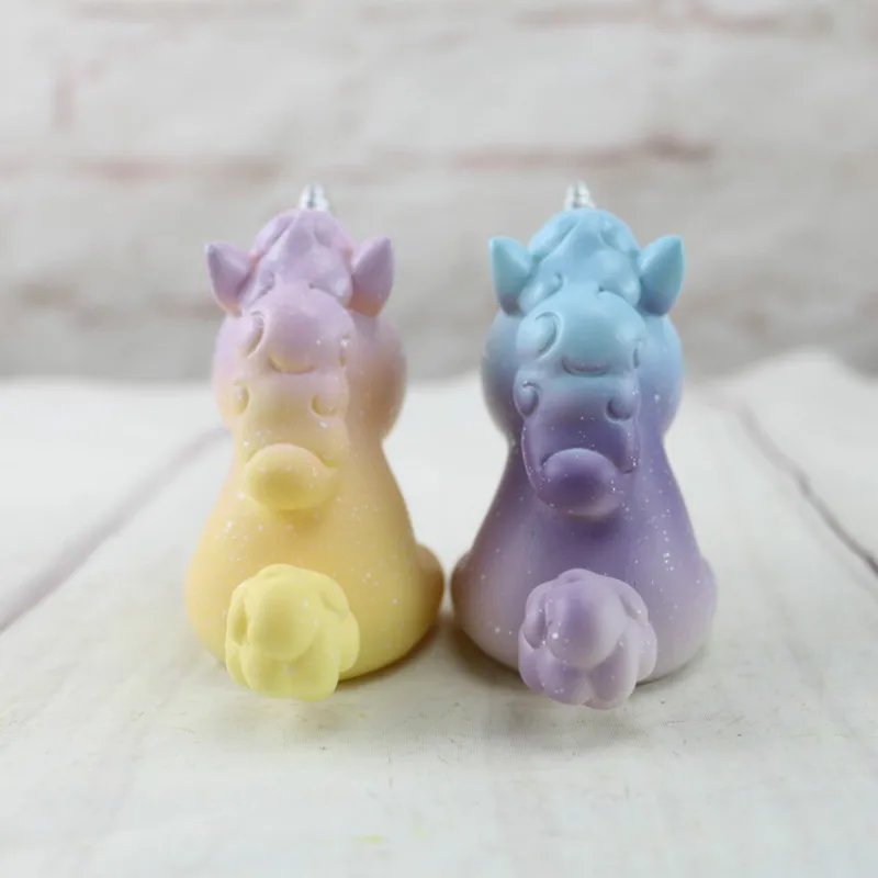 

New Dream Angel Unicorn Baking Cake Decoration Cartoon Cute Enamel Unicorn Decoration Decoration