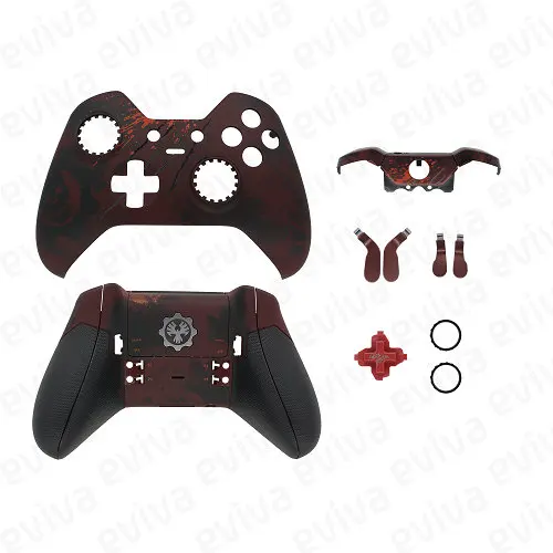 Standard Shell Запасные части для Xbox One Elite контроллер оболочки бампера чехол кнопки ручки для Gears of War - Цвет: Standard Shell