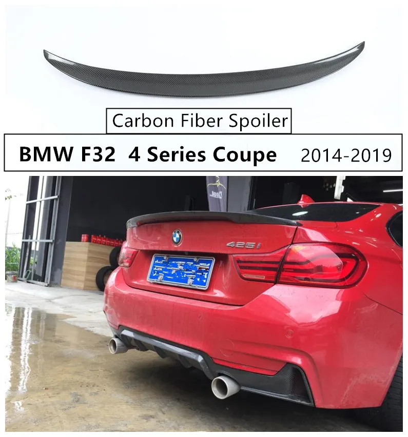 Высококачественный спойлер из углеродного волокна для BMW F32 4 Series Coupe 420 425 428 430 435 2014