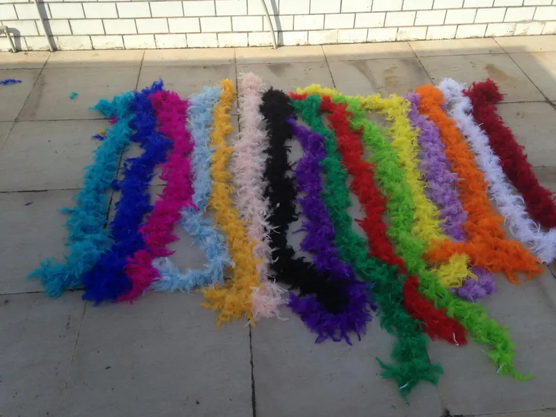 2 ярдов \ много аксессуары для одежды Турция перо многоцветные полосы пушистый