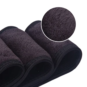 dark brown Sinland повязка из микрофибры Женская мода мягкий макияж косметика душ спорт спа Йога Девушка повязка 3 штуки - Цвет: dark brown