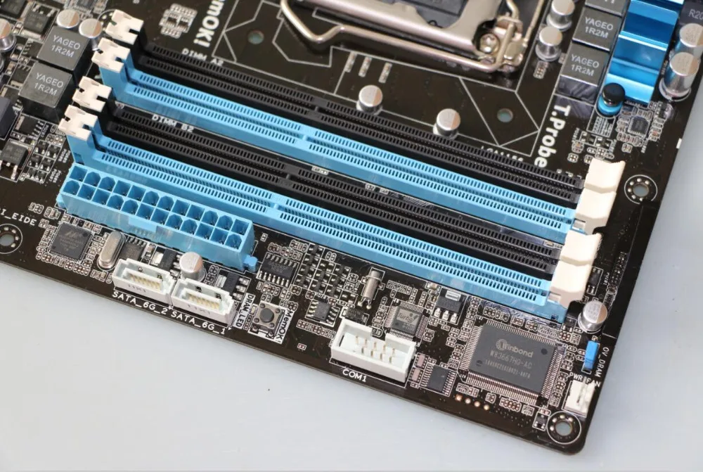 Материнская плата ASUS P7P55D-E DDR3 LGA 1156 USB2.0 USB3.0 для I5 I7 cpu 16GB P55 настольная материнская плата