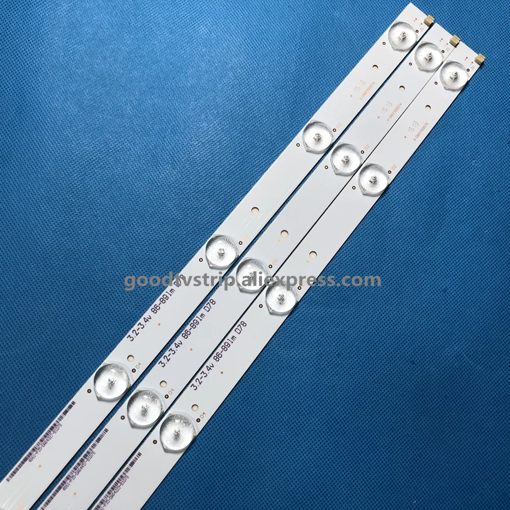 1 комплект = 3 шт. IC-A-HWBF28D257 светодиодная подсветка A1B6 9-4 0 v 74-761 B6 5-3 7 V 72-741 м 530 мм |