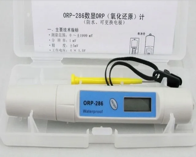 Ручка типа цифровой дисплей ручка ORP redox потенциометр детектор тестер 286|tester