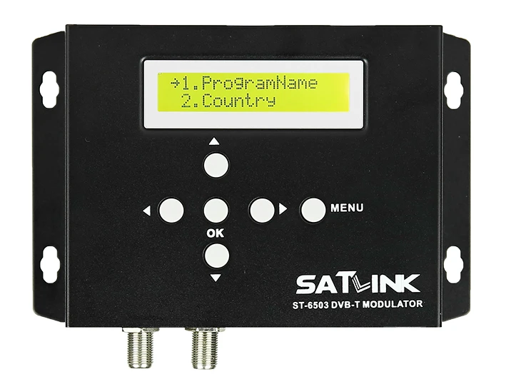 Satlink ST-6503 DVB-T модулятор Route DVB-T модулятор AV маршрутизатор DM модулятор DVB-T AV цифровой модулятор rf