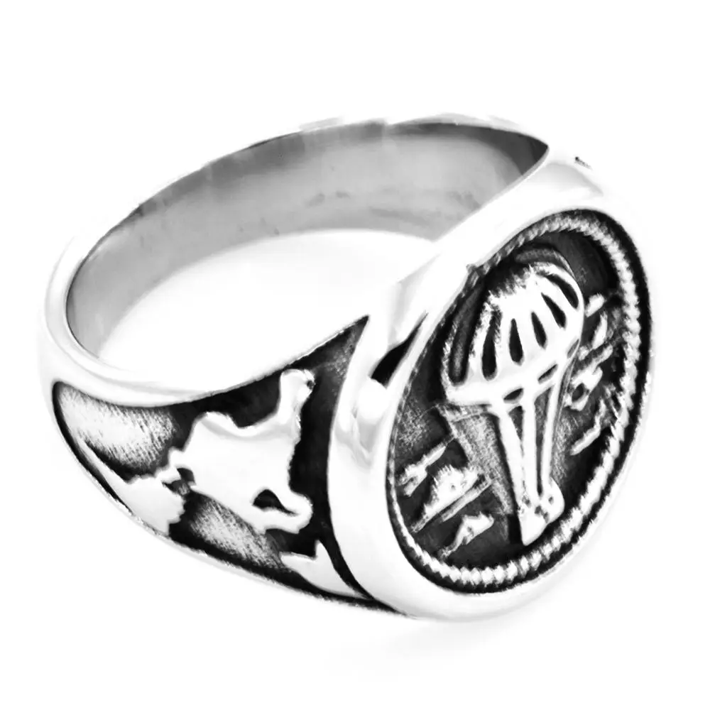 FANSSTEEL ювелирные изделия из нержавеющей стали карта облако огонь воздушный шар