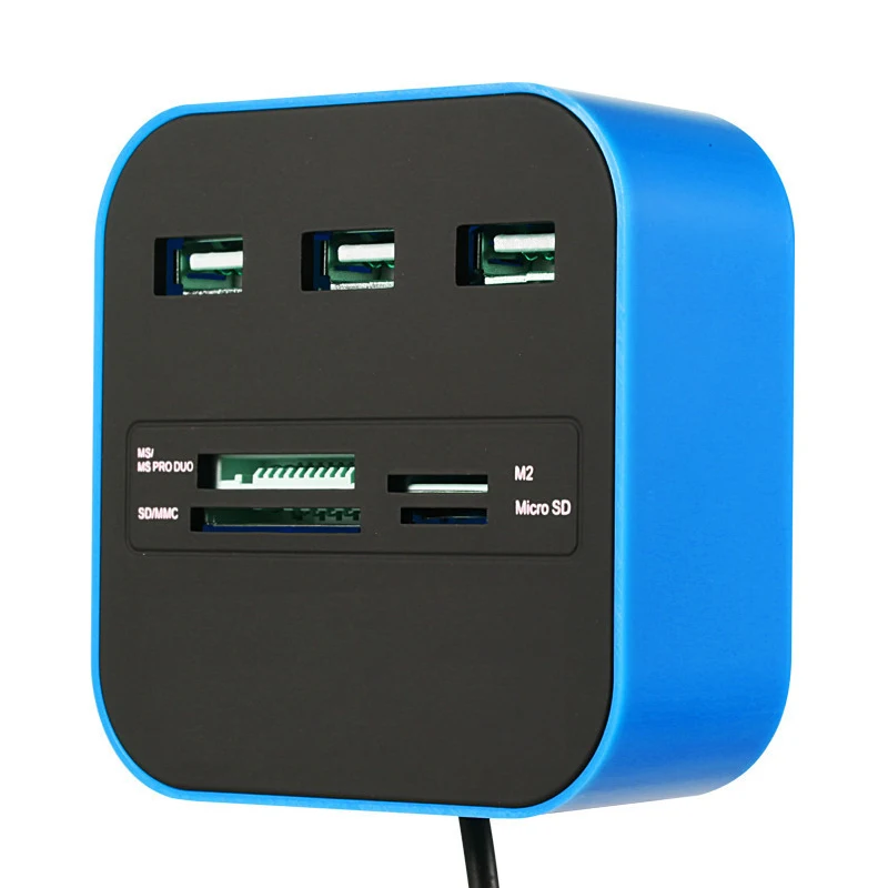 USB кард-ридер расширитель многофункциональный памяти OTG Micro SD TF USB 2,0 кардридер kaartlezer lector de tarjetas lecteur carte sd
