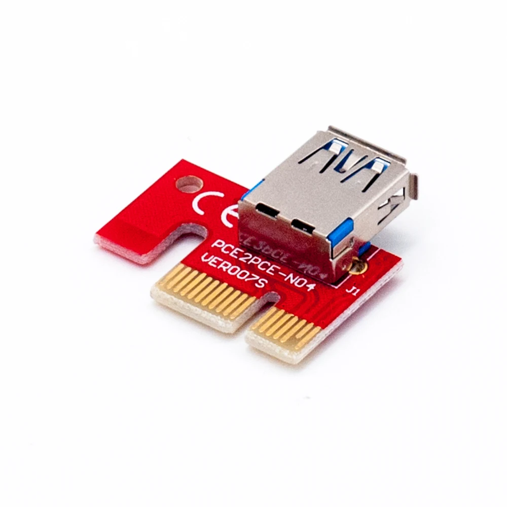 Адаптер для видеокарты PCI-E PCI E Express 60 см от 1 до 16 x майнинга биткоинов BTC |