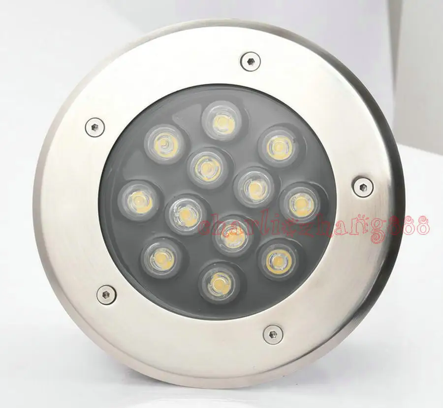 Светодиодная подземная лампа 3 Вт 5 7 9 12 15 18 24 36 DC12V или 85-265VAC IP67 утопленная