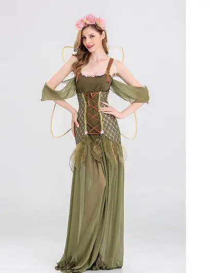 Новый ангела Платье феи с цветочным узором Самые популярные классические