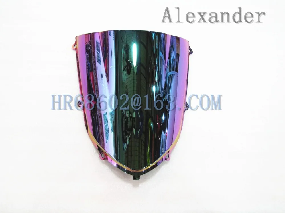 

Ветровое стекло для Kawasaki ZX10R 2004 2005 ZX 10R 04 05 Iridium, Double Bubble