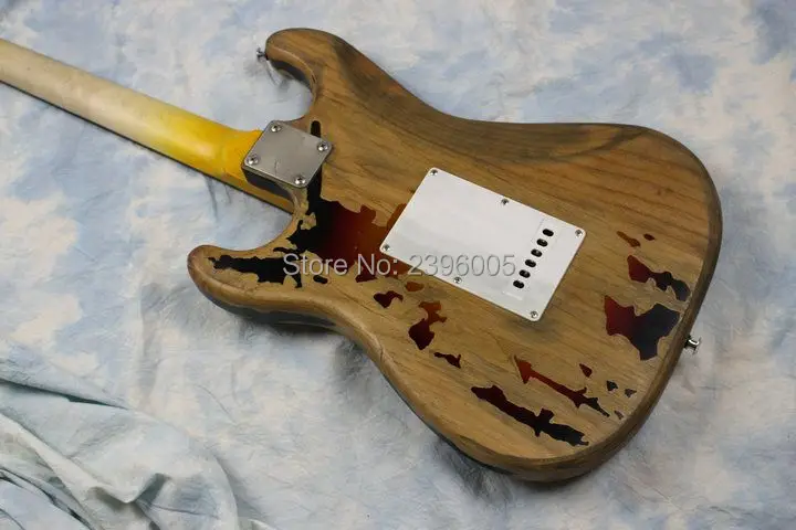 Custom Shop 100% ручная работа super relic st электрогитара Олдер старомодный стиль настоящая