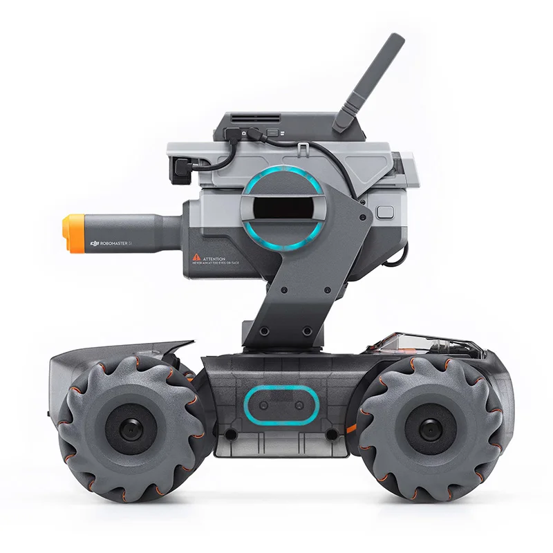 DJI RoboMaster S1 интеллектуальное Программирование образовательный робот поддержка кодирования питона индивидуальное распознавание и стрельба игры