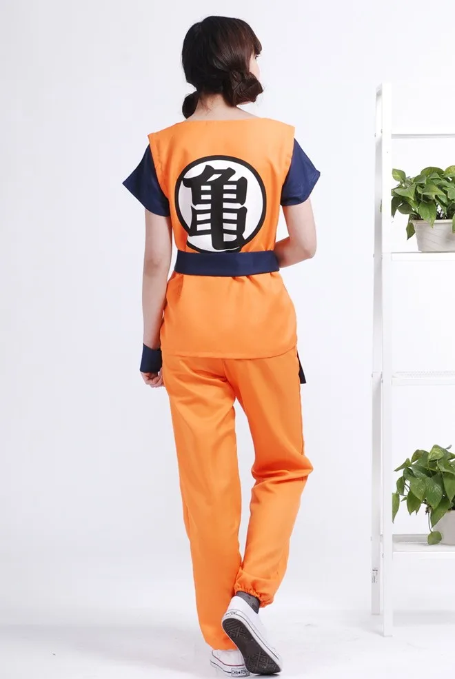 Новинка Лидер продаж аниме Dragon Ball Z Son Goku Tortue senRu для мужчин и женщин костюм