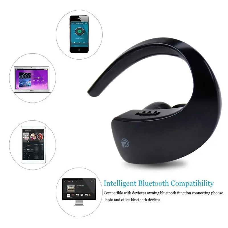 Touch Control Bluetooth Headphone Wireless Earphones Music Headset Hands free Stereo Bass Sound Sport Headphones with Microphone |