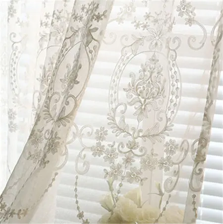 white tulle {Byetee} занавески для гостиной, занавески для окна, роскошные занавески, для спальни, ночные шторы, для кухни, занавески s, для дверей, полосатые занавески - Цвет: white tulle