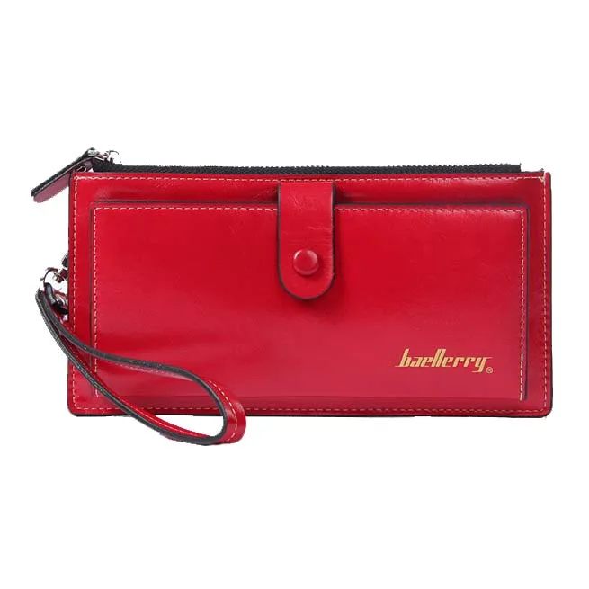 Сумка Baellerry Женская кожаная с ремешком красная|fashion wallet women|wallet womenwallet women fashion |