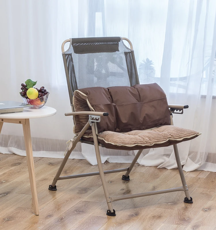Складной стул для дома дивана recliner обед студента общежития ленивый офисное