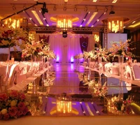 33ft length by 1m width super shiny wedding mirror carpet silver wedding carpet runner 10meterlot t stage aisle carpet