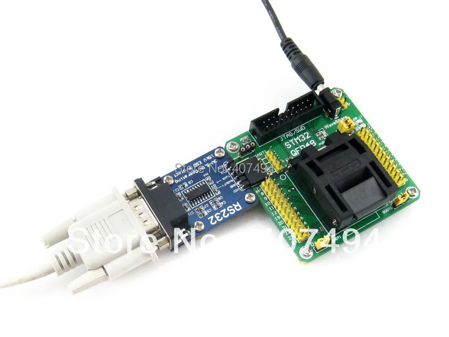 Yamaichi IC Test & burning in Socket с простой платой специально разработанной для