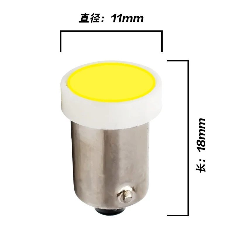 10 шт. BA9S T4W 363 1895 233 T11 COB светодиодный купольный светильник для чтения интерьера