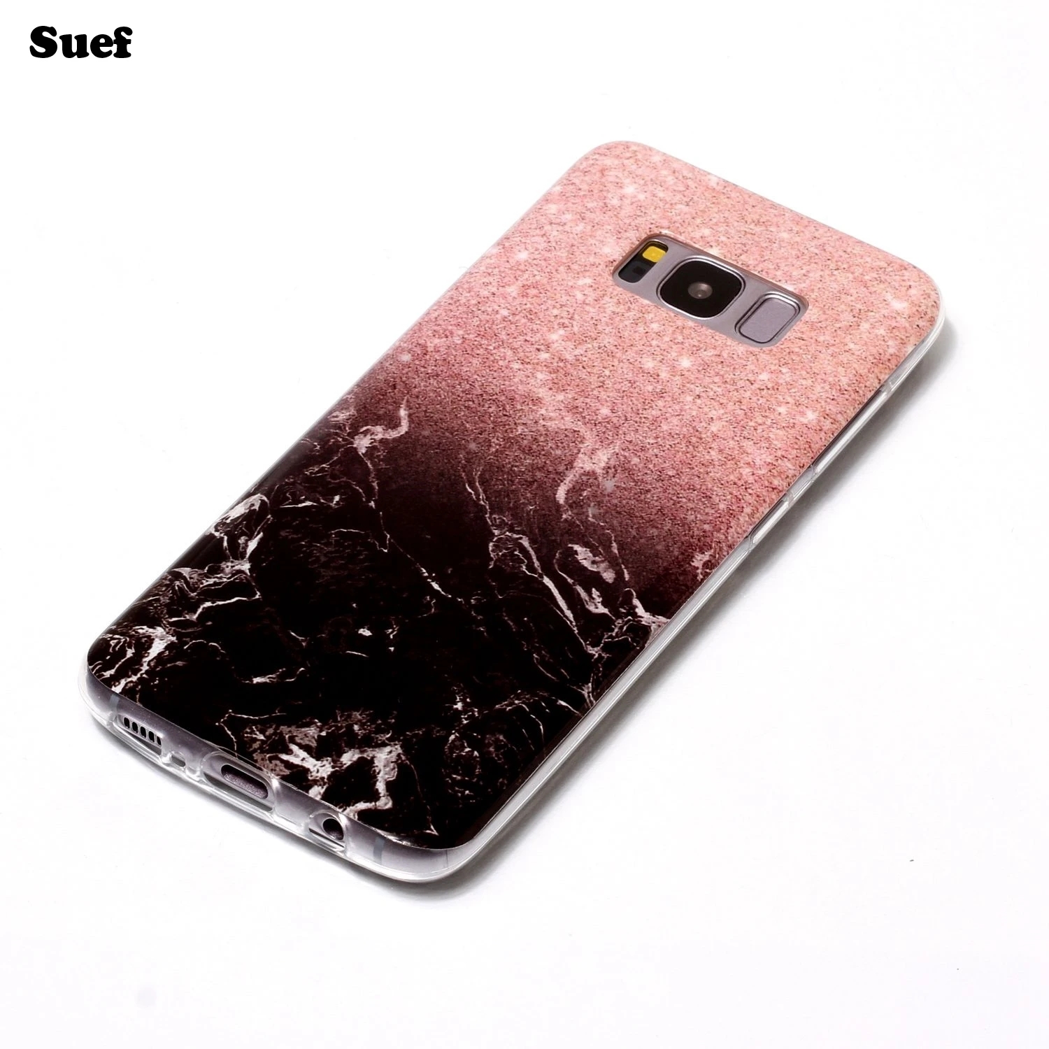 Suef Brand Marble texture Anti knock Case For Samsung S8 plus Cover Galaxy S8plus Silicone Protect Shell Funda |