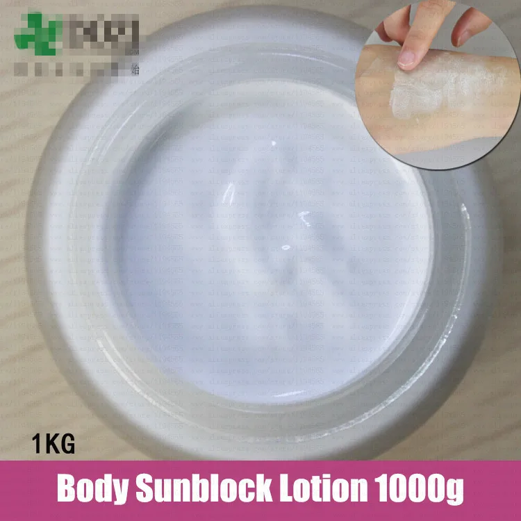1000ml Natural Body UV Sun Block Sunscreen Protection Cream Sunblock Beauty Equipment Wholesale