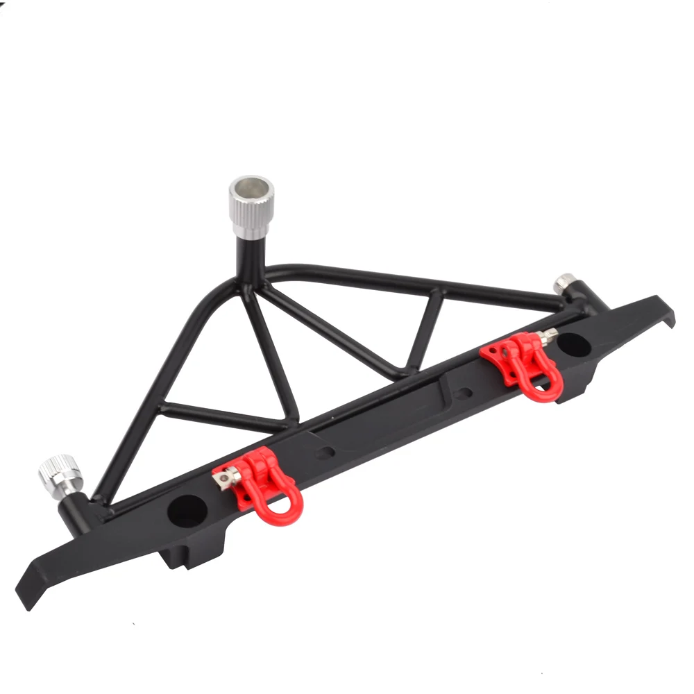 1:10 RC Гусеничный задний бампер с задними фонарями и шиномонтажником для 1/10 Axial SCX10