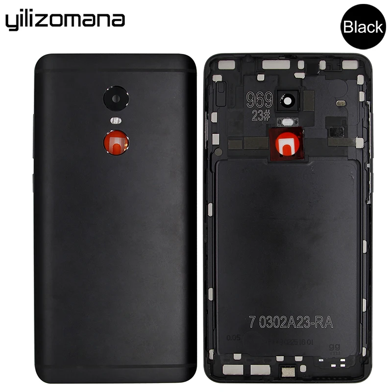 Запасная задняя крышка YILIZOMANA для Xiaomi Redmi Note 4 версия MTK Helio X20 корпус двери и