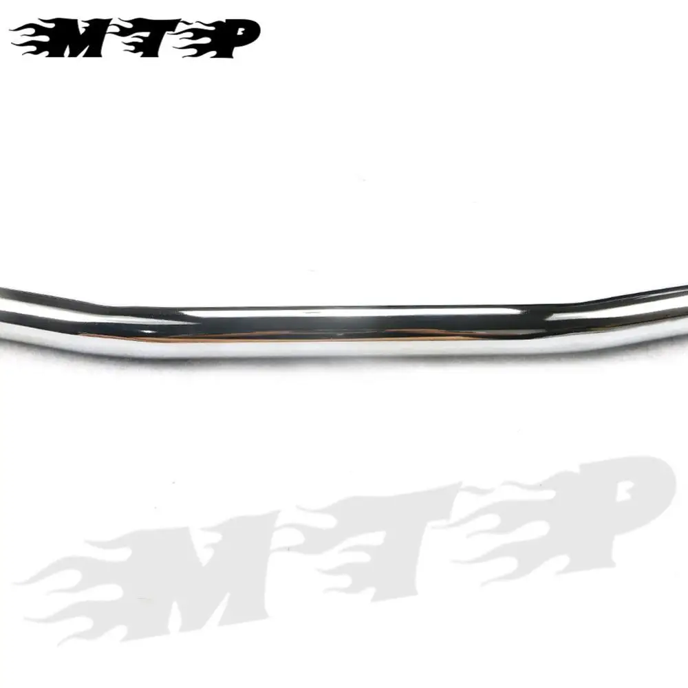 Мотоцикл 22 мм руль Хромированная ручка для Harley Sportster Yamaha Suzuki Honda Kawasaki Bobber Chopper