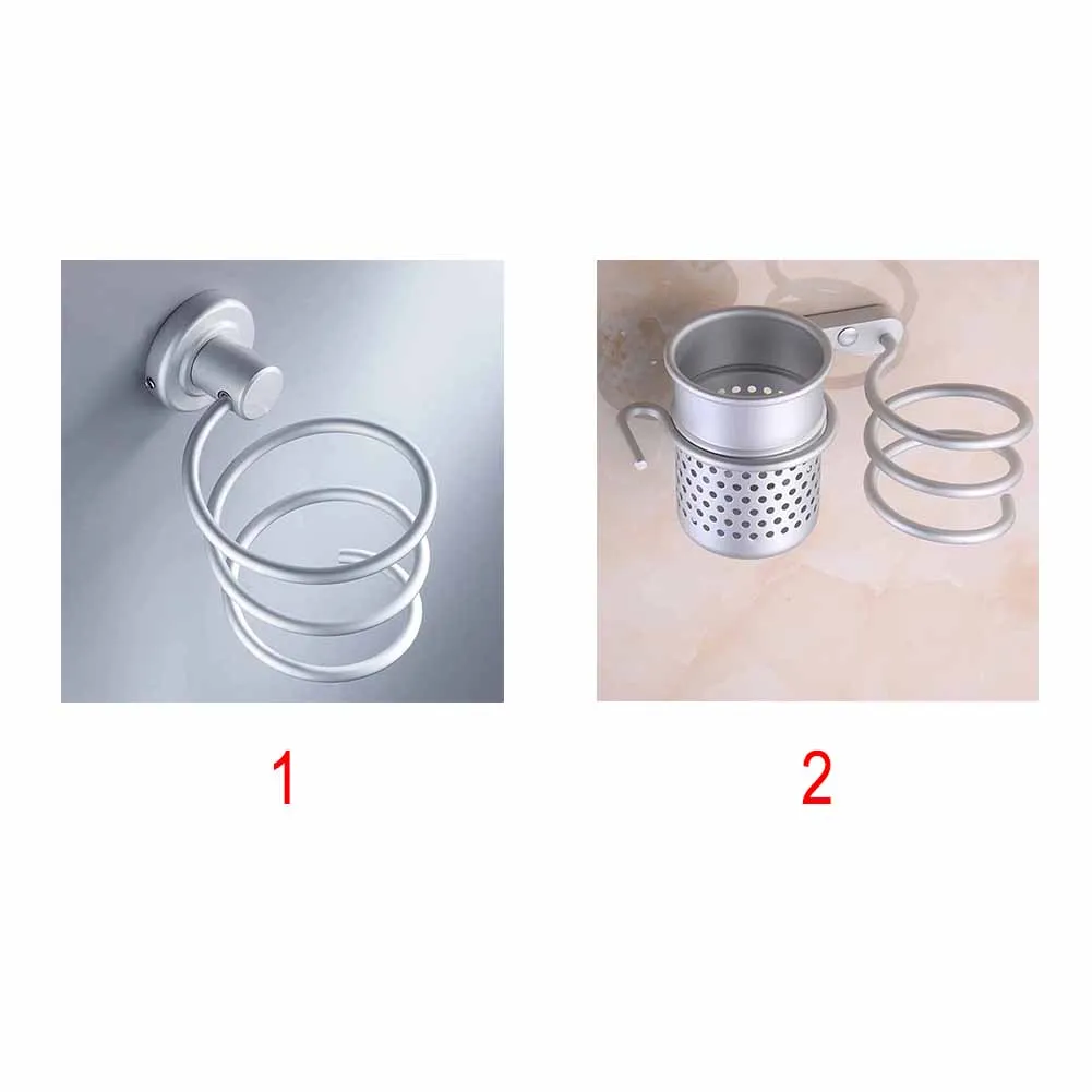 Фен хранения Держатели Бытовая сушилка удерживающий кронштейн Алюминий