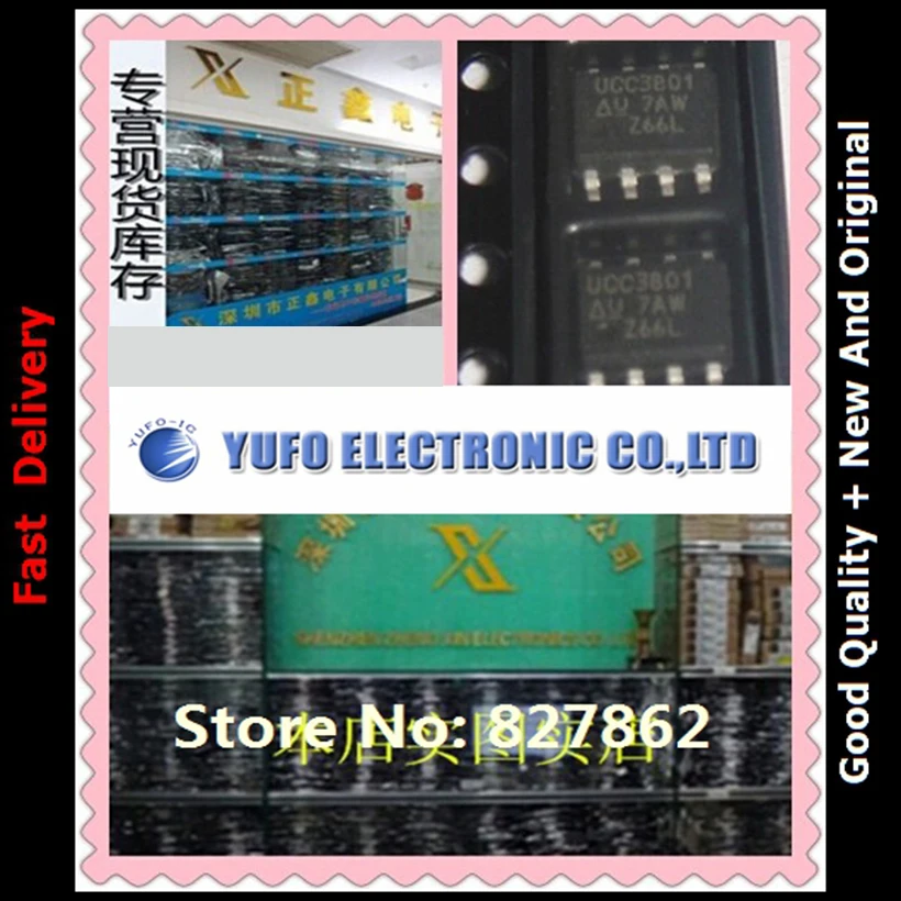 

Free Shipping 20PCS UCC3801D UCC3801 SOP8, YF1122