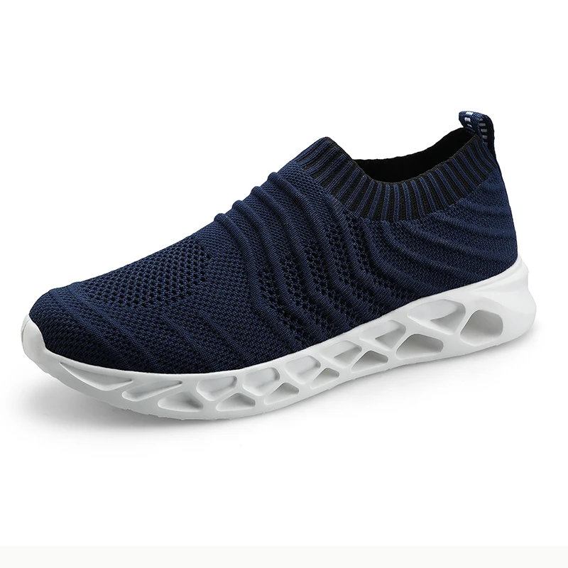 Plus Size 48 Brand Men Tennis Shoes Light Breathable Air Mesh Sock Sneakers Male Sports Shoes Jogging Footwear Tenis Masculino