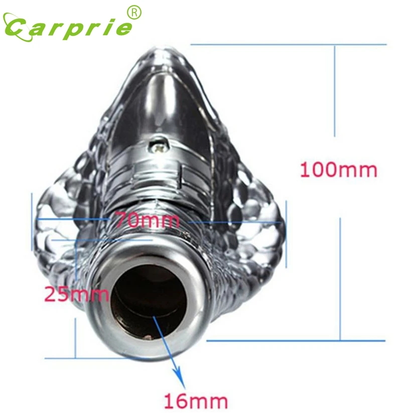 Автомобильный Стайлинг CARPRIE ручка переключения передач Хромированная