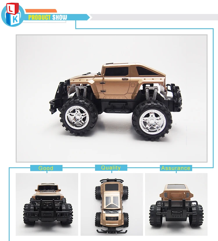 Высокоскоростной крутой 4-колесный бронированный автомобиль 1:18